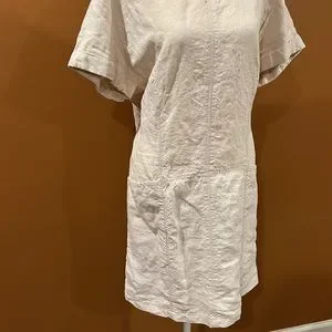 chinese dress ladies DRIFTER LINEN DRESS X FREE PEOPLE, hand made - MOMO NEW YORK